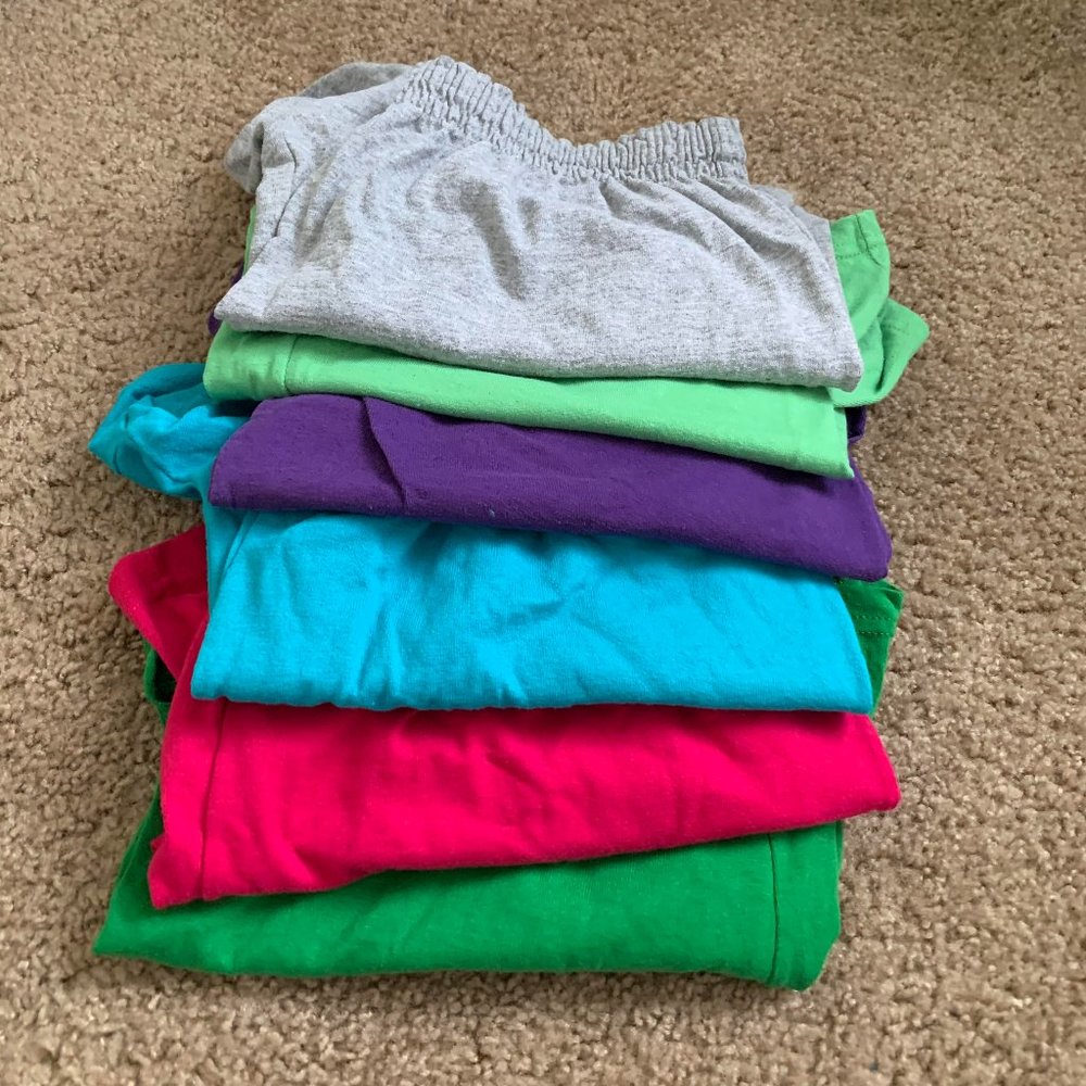 6 Pairs Soffe Shorts Size XL Various Colors